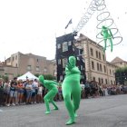 La inauguració de l’11a edició del Carnaval de Secà va tenir lloc ahir amb l’espectacle ‘Vòrtex’. - CARMINA MARSIÑACH