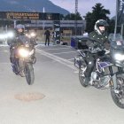 Una de les proves que van dur a terme els motoristes al Pont de Suert.; Array
