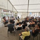 Una de les taules redones que es va celebrar en la primera edició del FustÀneu. - PARC NATURAL ALT PIRINEU