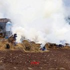 Incendi al paller de Castellar de Tost. - BOMBERS DE LA GENERALITAT