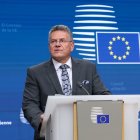 El comissari de Comerç i negociador de la UE amb Washington, Maros Sefcovic. - UNIÓ EUROPEA