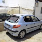 Vehicle afectat en els incidents de Torre Pacheco. - EFE/MORELL
