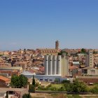 Vista del poble de Bellpuig.