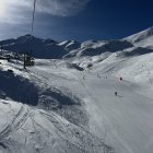 Esquiadors a les pistes de Boí Taüll