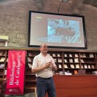 Màrius Bernadó, a la Biblioteca de Catalunya, a Barcelona. - L’OEST