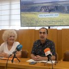 Culleré i Marín van fer balanç de la meitat de mandat ahir. - LAIA PEDRÓS