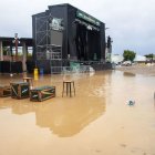 Els concerts de dissabte es van suspendre per seguretat. - LAIA PEDRÓS
