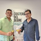 Isidre Ribalta i Tomàs Cusiné, ahir a la junta del Consell Regulador de la DO Costers del Segre. - DO COSTERS DEL SEGRE