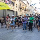 La revetlla de FiraTàrrega va reunir unes 120 persones. - LAIA PEDRÓS