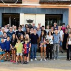 Veïns de Penelles en la recepció d’Aran Farràs. - AJUNTAMENT DE PENELLES