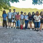 Els participants en la segona campanya d’arqueologia a l’antic campament de Sant Antoni. - ARXIU NACIONAL DE CATALUNYA - FECSA