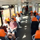 El comboi del panoràmic fent la Ruta dels Llacs. - ACN