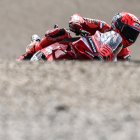 Marc Márquez (Ducati Desmosedici GP25) en el Gran Premio de la República Checa de MotoGP. EFE/EPA/FILIP SINGER