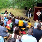 L’espectacle ‘Santa Pulcinella’, de Théâtre Gudule, ahir a l’espai Minairons de l’Esbaiola’t. - ORIOL RIART