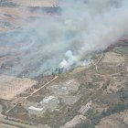 Incendi forestal de pastura localitzada al terme municipal de Valdecaballeros (Badajoz). - JUNTA D’EXTREMADURA