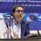 El ministro para la Transformación Digital y de la Función Pública, Óscar López, presenta su estrategia para la transformación de la Administración General del Estado. Madrid. EFE/Zipi Aragón