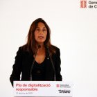La consellera d'Educació, Esther Niubó.