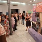 La mostra es va inaugurar ahir a la Sala d’Exposicions de la Paeria. - AMADO FORROLLA