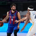 Ricky Rubio va jugar el seu últim partit oficial amb el FC Barcelona en el play-off 23-24 contra el Madrid. - EUROPA PRESS
