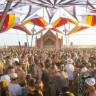 Imatge d’arxiu de l’edició del Monegros Desert Festival de l’any passat. - GERARD HOYAS