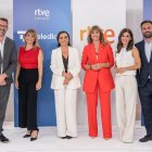 Foto de família dels presentadors. - RTVE