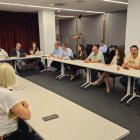 La reunió mantinguda ahir a Lleida. - DIPUTACIÓ