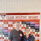 Els presidents dels clubs, David Romaní i Emilia Cuenca.