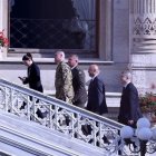 La delegació ucraïnesa arriba a les negociacions de pau amb Rússia. - EFE/EPA/TOLGA BOZOGLU