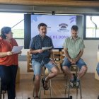 Presentació ahir del cicle d’activitats ‘A ritme de dona’. - LAIA PEDRÓS