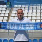 Jordi Cortés, ayer durante su presentación