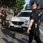 Juana Rivas a l’arribar al jutjat per entregar el seu fill petit a l’exparella. - EUROPA PRESS