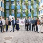 Imatge dels representants de les empreses que conformen la plataforma Lleida Alimenta. - LLEIDA ALIMENTA