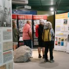 L’exposició sobre els camps nazis estarà a la Casa del Parc d’Espot fins al 31 d’agost. - RUTH SOLÉ/DANSÀNEU