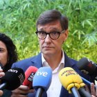 Huawei- Salvador Illa es va reunir ahir amb l’empresa Huawei al mig de la polèmica pel contracte que el ministeri de l’Interior va adjudicar a la multinacional xinesa per emmagatzemar les escoltes telefòniques ordenades per jutges i fiscals. - ACN