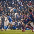 L’AEM ja va jugar la passada temporada al Camp d’Esports un partit davant del Barcelona que va reunir 10.000 espectadors a l’estadi. - AMADO FORROLLA