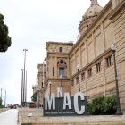 El MNAC, tancat al públic un dilluns.