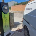 L’estació de càrrega s’ha instal·lat aquesta setmana. - A.A.