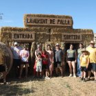 El Laberint de Palla està format per 400 bales de palla. - CARMINA MARSIÑACH