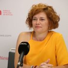 Elisenda Alamany, en una entrevista amb l’Agència Catalana de Notícies. - ACN