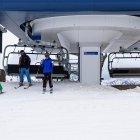 El final del telecadira de Castanesa de Cerler, inaugurat el 2021, en una imatge d’arxiu. - ARAMÓN