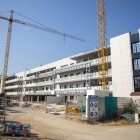 Bloc de pisos en construcció al barri de Ciutat Jardí. - GERARD HOYAS