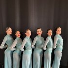 Equip del Twirling Lleida que competeix a Torí.