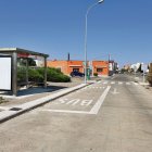 La nova marquesina, pròxima a Mollerussa. - J.GÓMEZ