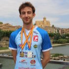 El jugador balaguerí, durant un partit aquesta temporada amb el Río Duero.