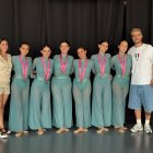 El Twirling Lleida rep a Torí la seua històrica medalla de plata