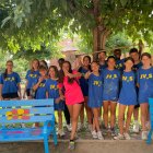 Cohesió. La iniciativa pionera a Alguaire recupera un espai emblemàtic del poble i alhora enforteix els llaços de tota la comunitat