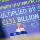La presidenta de la Comissió Europea, Ursula von der Leyen. - UNIÓ EUROPEA