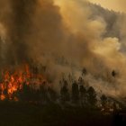 La província d’Ourense també pateix dos grans incendis. - EFE/ BRAIS LORENZO