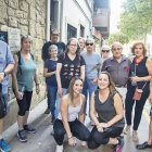 Participants en la caminada nocturna per l’entorn de Tàrrega el 25 de juliol passat. - LAIA PEDRÓS