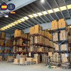Una de las naves industriales registradas en el operativo.